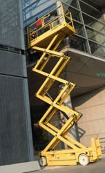 10 mt Dar Şasi Akülü Makaslı Platform Kiralama Bursa